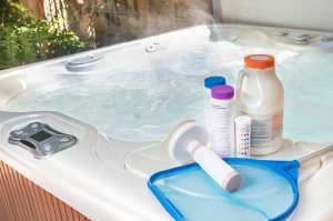 chemical free hot tub cleaner