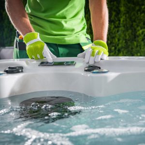 natural hot tub cleaner